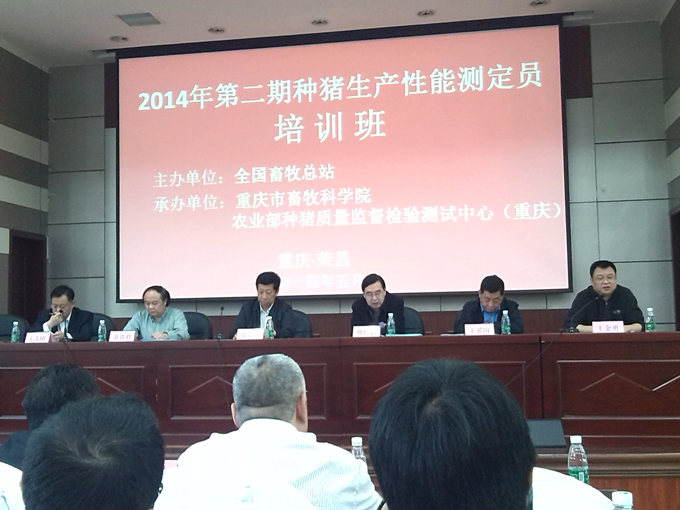 加強交流學習 提高育種技能 ——69派員參加2014年第二期種豬性能培訓